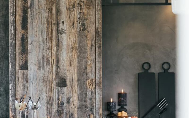 internal cladding reclaimed timber cladding